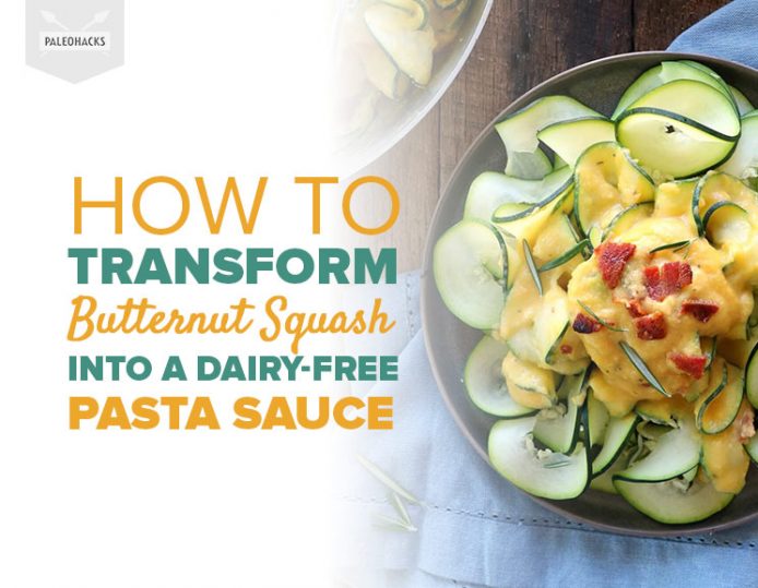 How to Transform Butternut Squash into a DairyFree Pasta Sauce