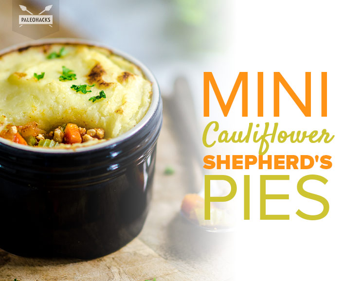 Mini Cauliflower Shepherd’s Pie
