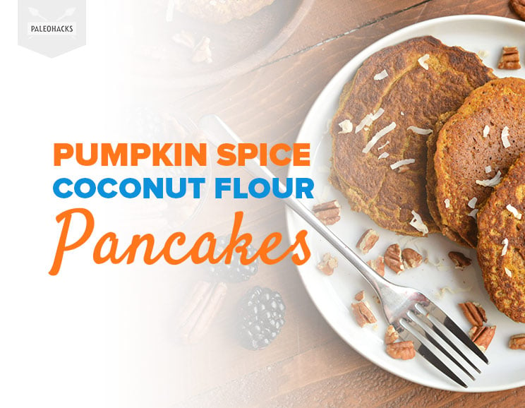 Drizzle these fluffy Pumpkin Spice Pancakes with maple syrup and dig in! Warm and comforting pumpkin spice pancakes start your day right.