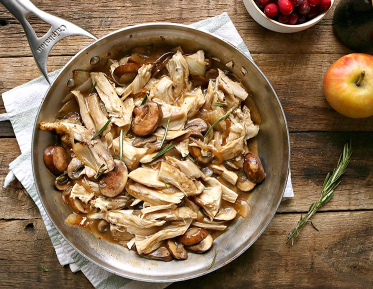 One-Pan Leftover Turkey & Gravy Recipe