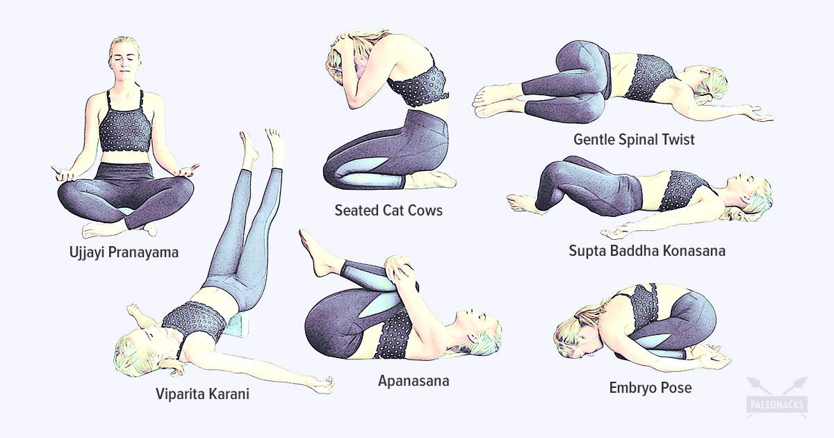 7 Gentle Yoga Poses To Fix Stomach Pain Paleohacks