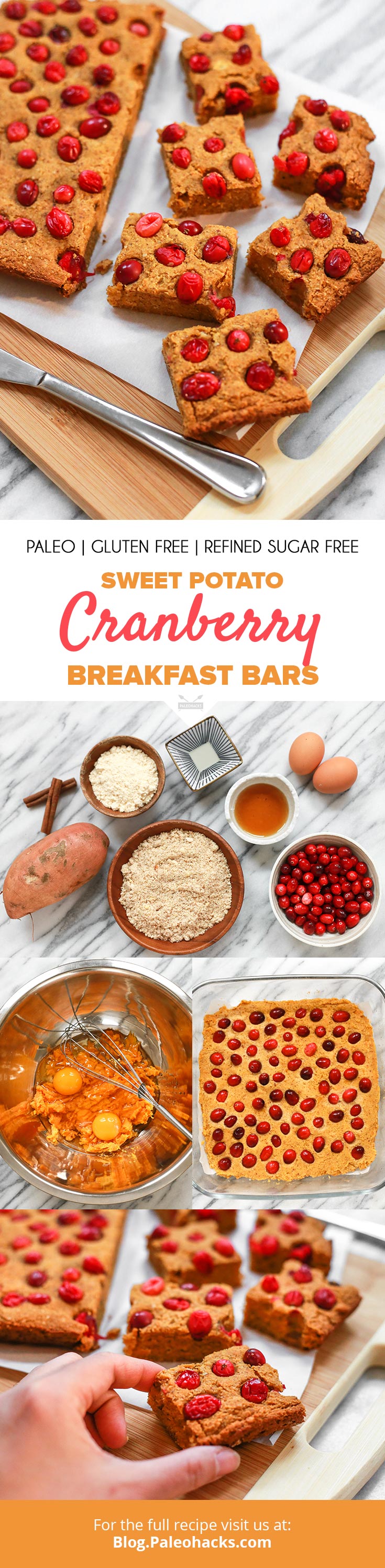 These naturally sweetened bars are filled with nourishing ingredients for a quick, on-the-go breakfast.