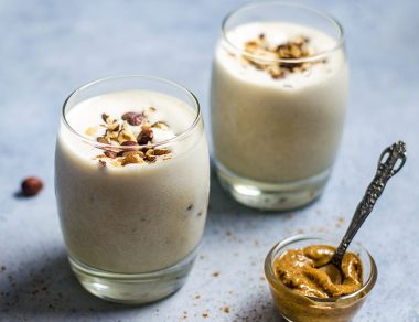Creamy, quick and easy to throw together - this dairy-free shake is full of nutrients, healthy fats and protein.