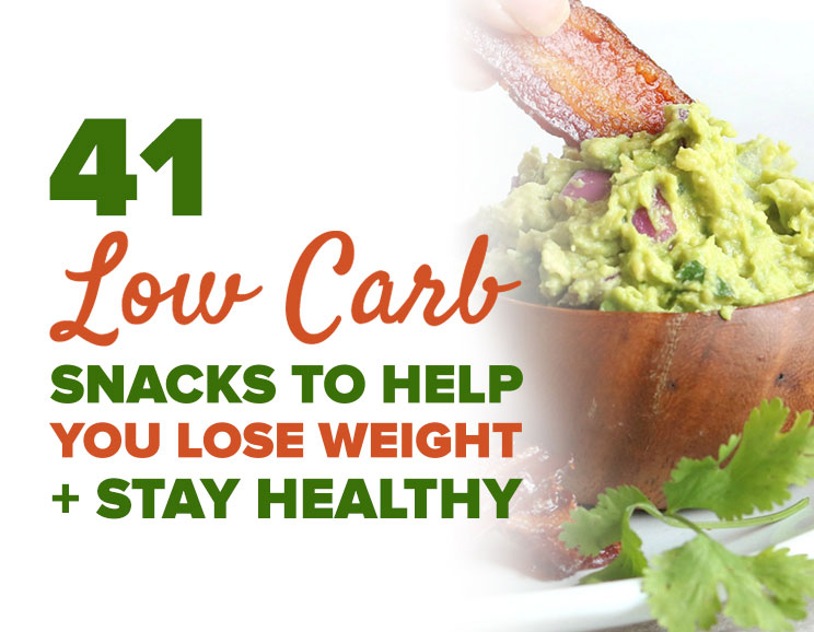 Skip the heavy snacks and fill up on energizing protein and fiber-filled veggies with this recipe collection of low-carb snacks.