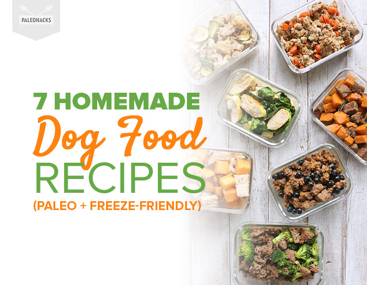 7 Homemade Dog Food Recipes (Paleo + Freeze-Friendly)