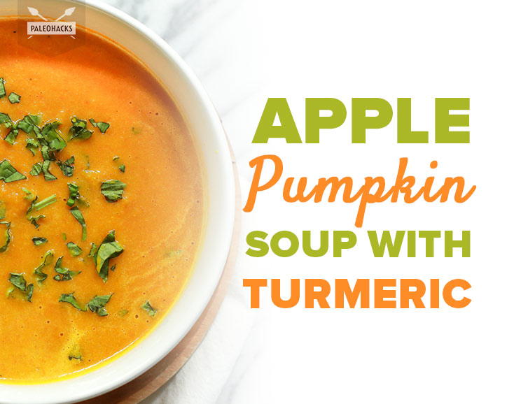 Apple Pumpkin Soup with Turmeric