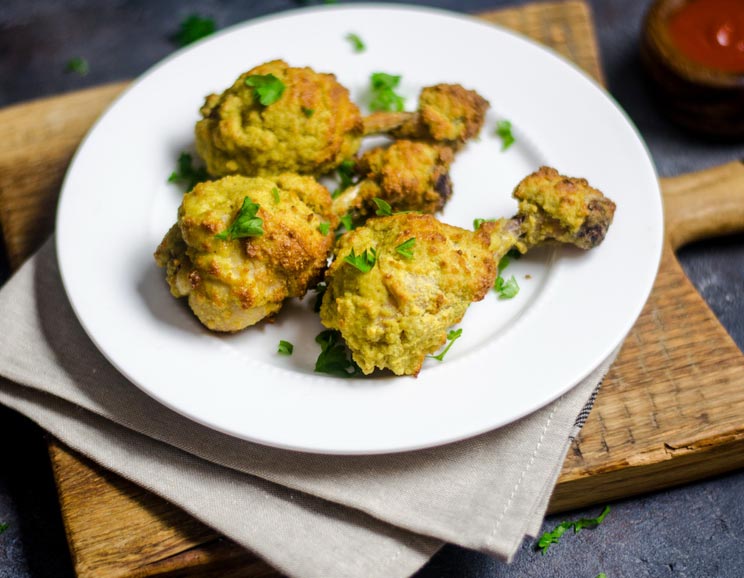 Baked Crispy Chicken Lollipops