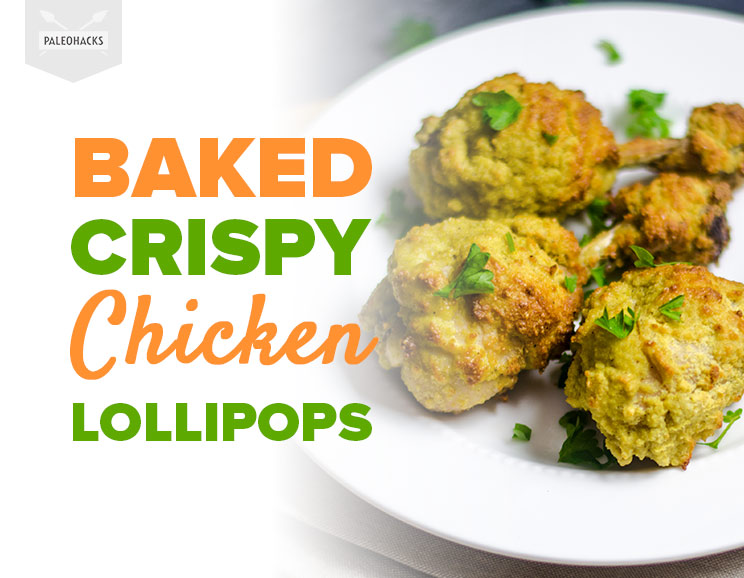 Baked Crispy Chicken Lollipops