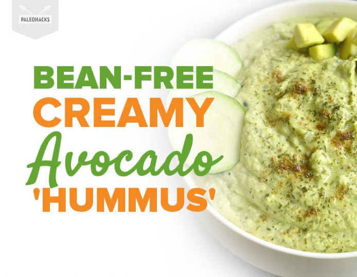 BeanFree Creamy Avocado Hummus Recipe PaleoHacks
