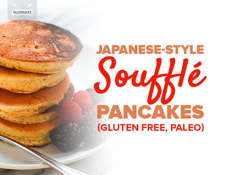 Japanese-Style Soufflé Pancakes (Gluten Free, Paleo) 2