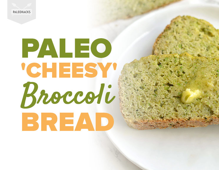 Paleo 'Cheesy' Broccoli Bread 1