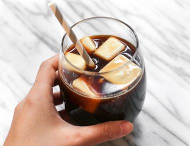 Make Coconut Milk Ice Cubes to Upgrade Your Coffee!