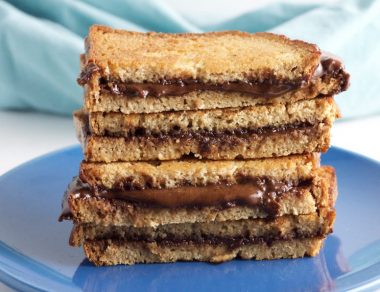 Paleo Grilled Nutella Sandwich