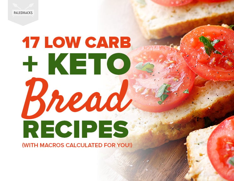 Carb cravings? Bake up any of these low-carb, keto-friendly breads to curb them for good and come with handy nutrition stats.