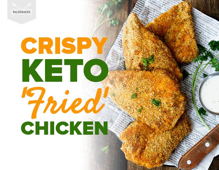 Skip the carbs, and bite into this crispy, keto-approved “fried” chicken! Chicken doesn’t have to be boring when you’re keto.