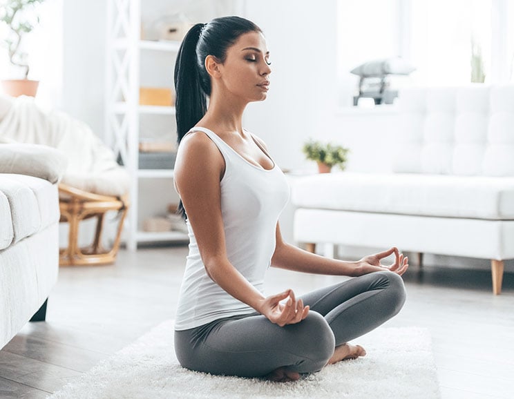 Woman Meditating