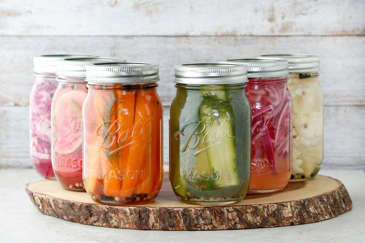 Quick pickle your favorite veggies in just 24 hours for gut-boosting, tangy snacks at your fingertips.
