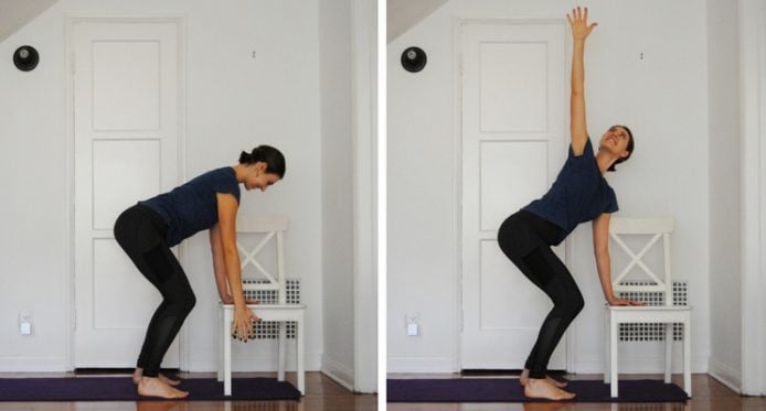 Easy + Gentle Home Barre Workout (You Just Need a Chair!)