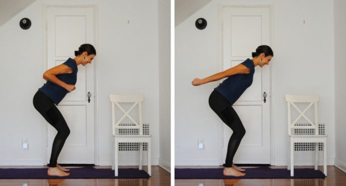 Easy + Gentle Home Barre Workout (You Just Need a Chair!)