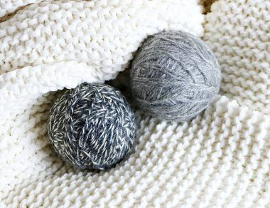 DIY Non-Toxic Wool Dryer Balls