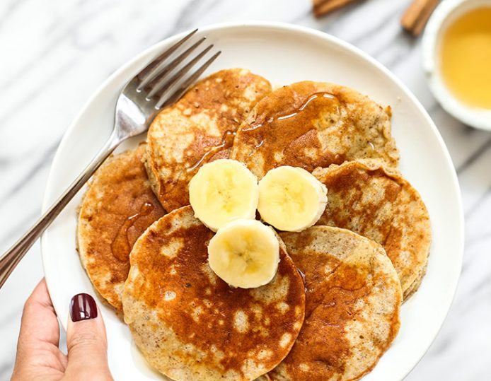 Banana Bread Collagen Pancakes Paleo, ProteinRich, Gluten Free