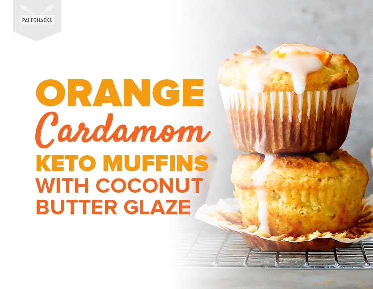 Stay in keto and eat your dessert too with these crave-worthy Orange Cardamom Keto Muffins.