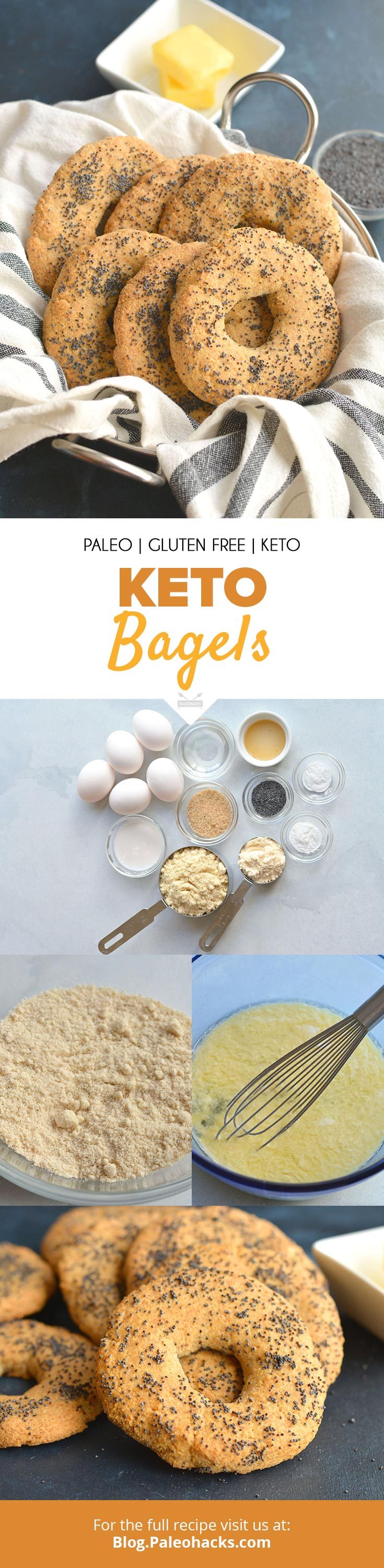 Missing bagels for breakfast? Try these gluten-free Keto Bagels made with wholesome ingredients and tons of healthy fats.