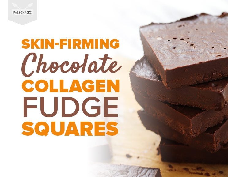 Skin-Firming Chocolate Collagen Fudge Squares 1