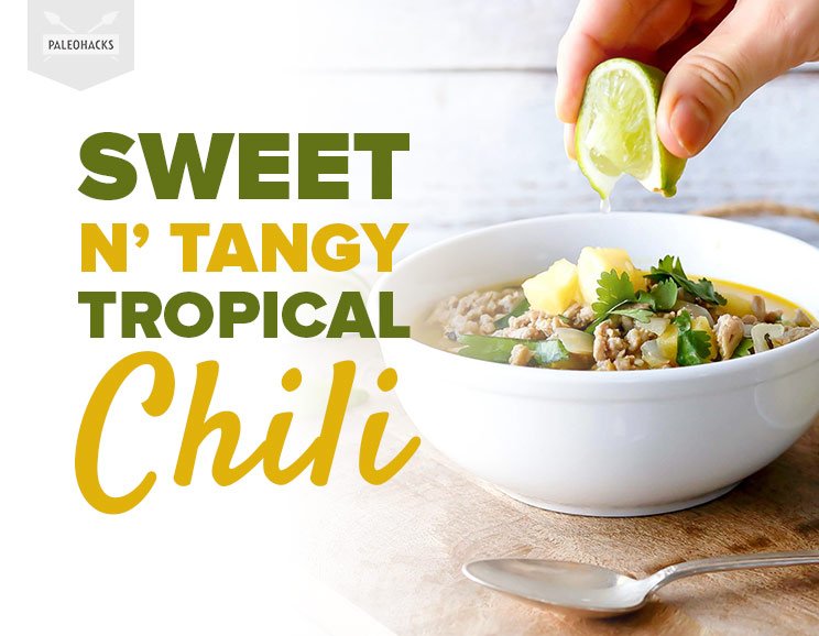 Add an island twist to your one-pot dinner with this sweet n’ tangy Tropical Chili. Say aloha to tender pineapple and juicy bites of ground turkey.