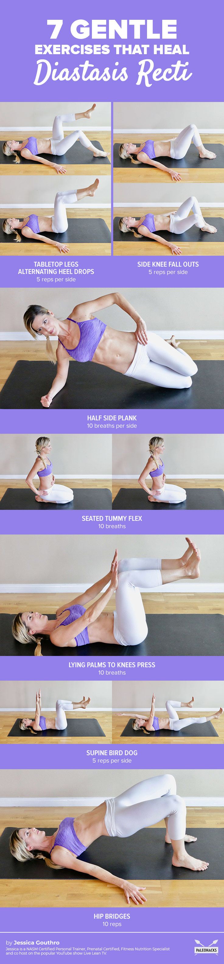 Safe Diastasis Recti Exercises - Tips for Safe Workouts