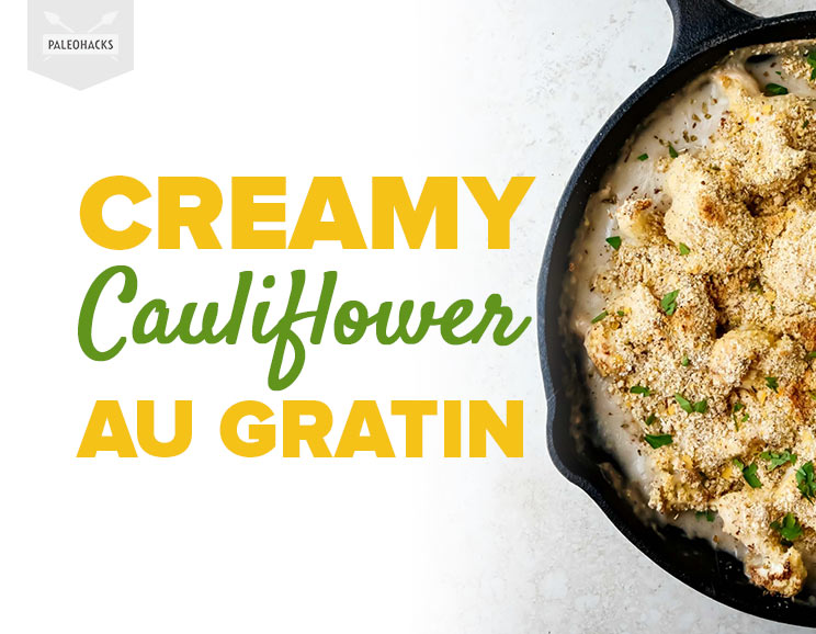 Creamy Cauliflower Au Gratin Recipe