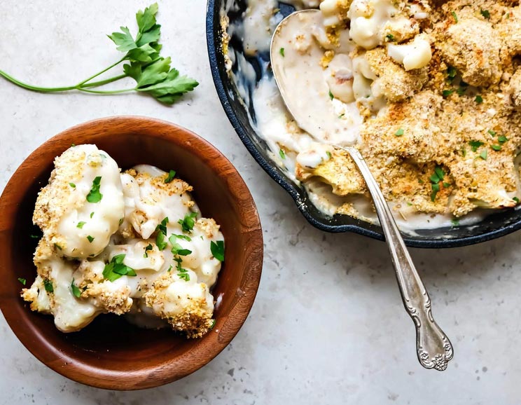 Creamy Cauliflower Au Gratin Recipe