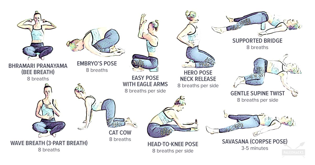 10 Gentle Yoga Poses for Migraine Relief | Soothing, Easy