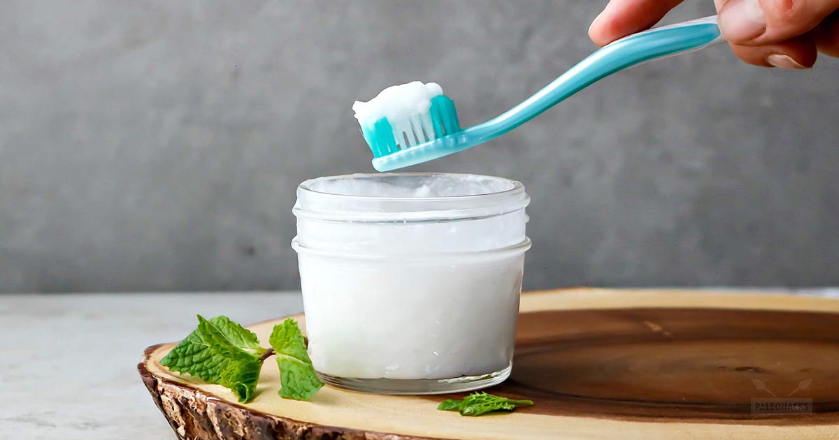 Homemade Whitening Toothpaste (3