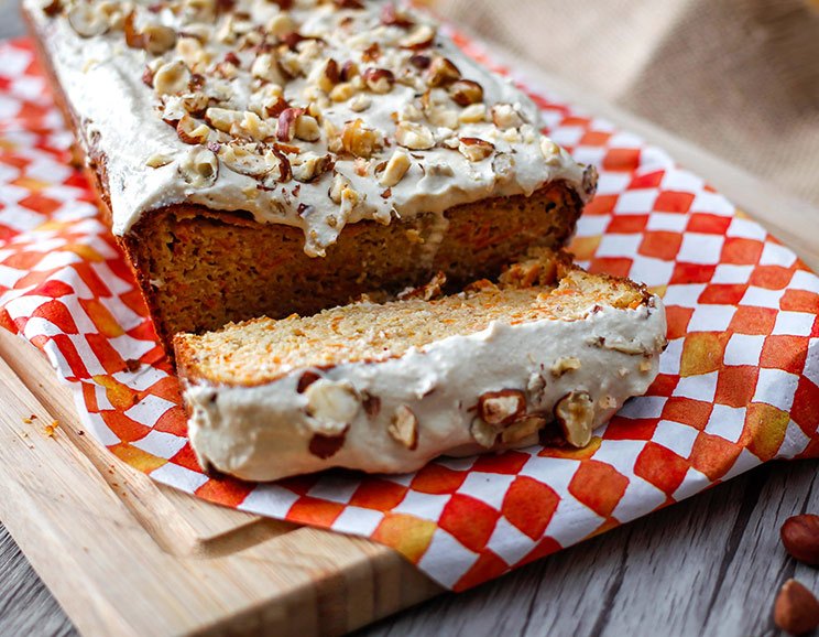Gluten-Free Carrot Cake with Decadent Hazelnut Frosting Recipe