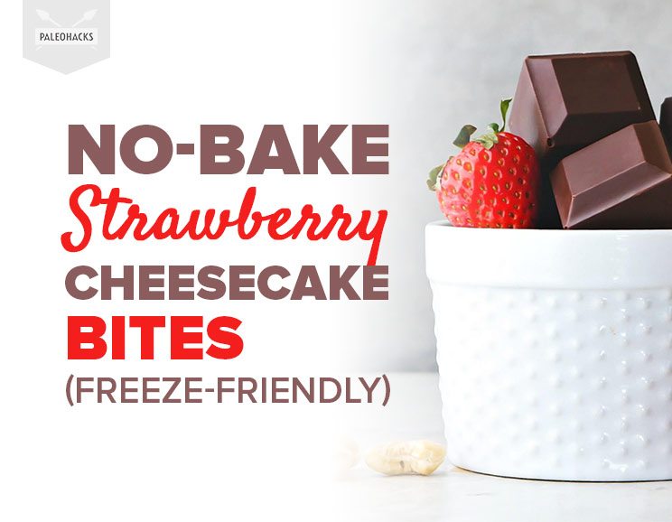 No-Bake Strawberry Cheesecake Bites (Freeze-Friendly) 3