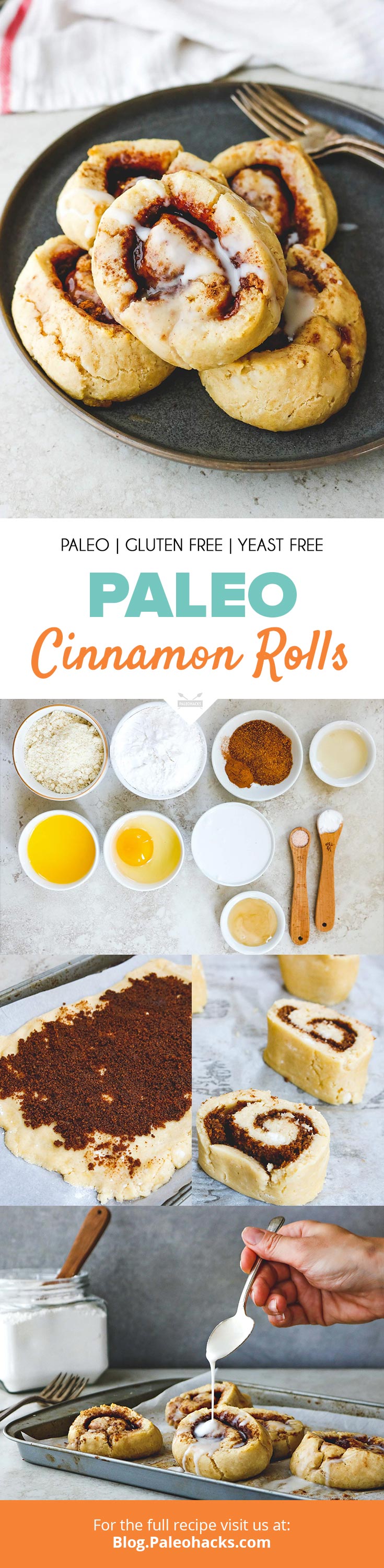 Forget those store-bought cinnamon rolls at the mall! These homemade Paleo Cinnamon Rolls are naturally sweetened for a gluten-free treat without the sugar crash.