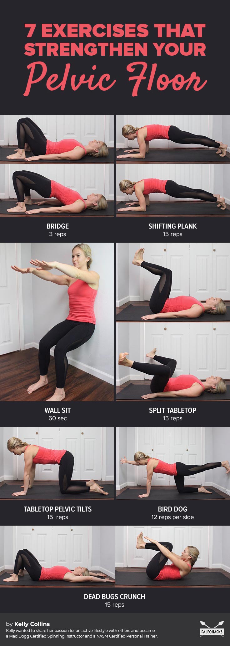 Add these strengthening pelvic floor exercises to your workout routine to improve your sex life and reduce your risk of incontinence.