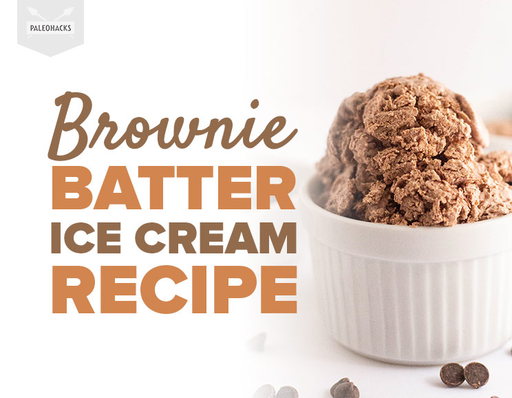 Dig into these dense and decadent brownie batter ice cream - no churning necessary. It's dairy-free, hassle-free, and oh so heavenly.