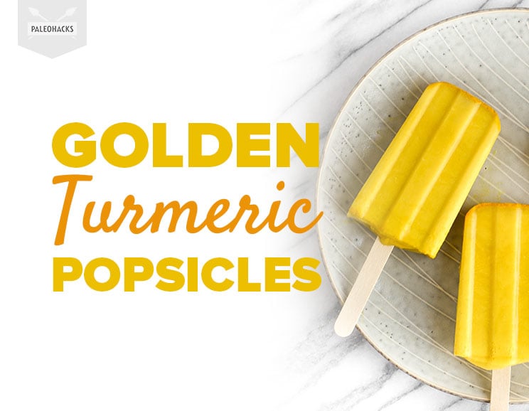 Brighten up your day with Golden Turmeric Popsicles that refresh and heal your gut. It's a win-win for your tastebuds and tummy.