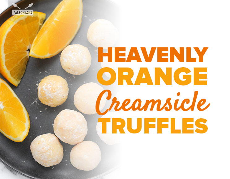 Heavenly Orange Creamsicle Truffles Recipe