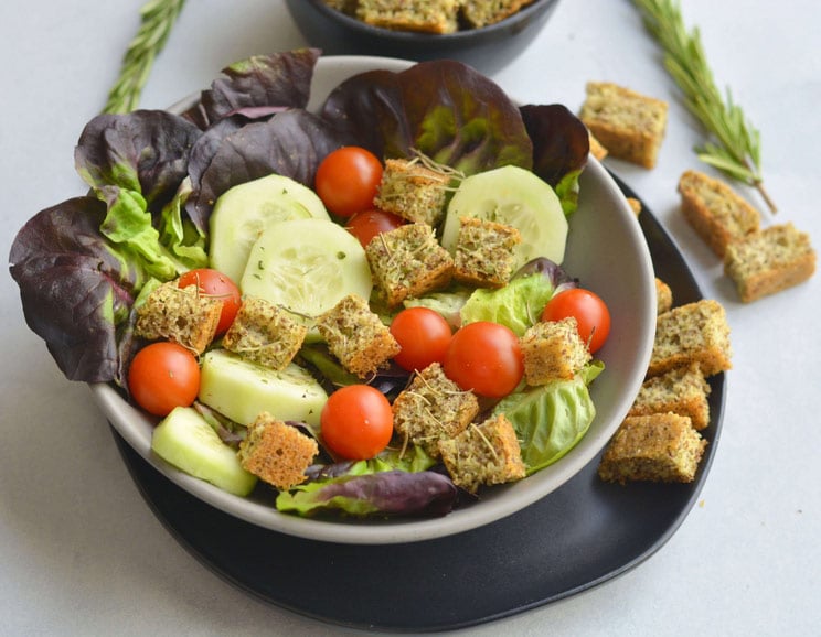 Homemade Crouton Recipe for Soups, Salads, and More!
