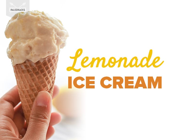 This dairy-free Lemonade Ice Cream is the refreshing treat your tastebuds deserve. Guaranteed to be your new warm-weather favorite.
