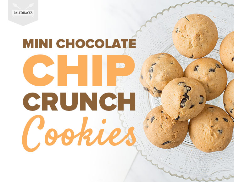 Mini Chocolate Chip Crunch Cookies Recipe