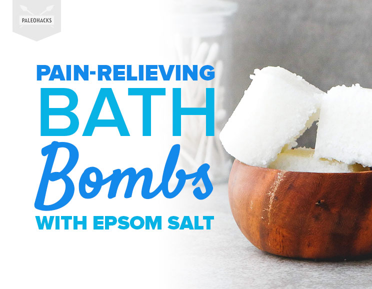 Pain-Relieving Bath Bombs with Epsom Salt 1
