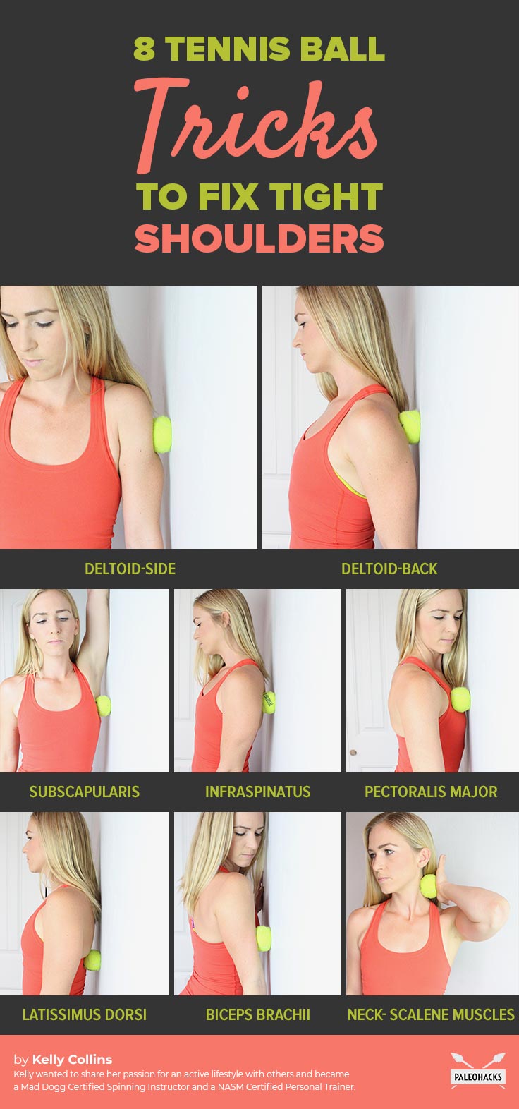 Unlock tight shoulders with these easy exercises using tennis balls to release tension and increase mobility.