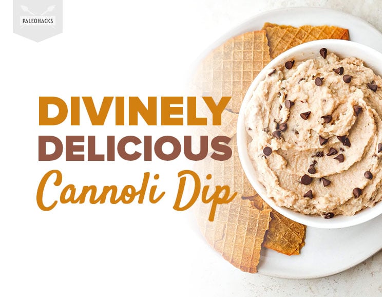 Whip up dairy-free Cannoli Dip in under 10 minutes for a decadent, dairy-free treat. Bump up the sweet factor without dairy or refined sugars.