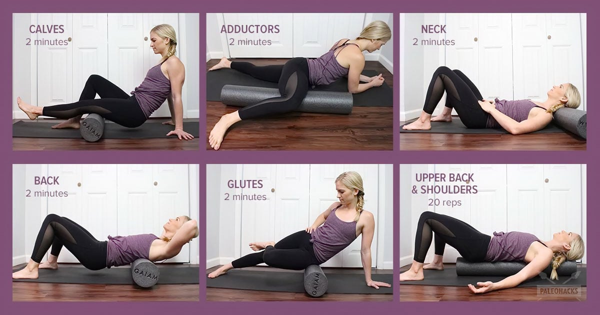 20 Minute Total Body Foam Roller Routine Mobility Pain Relief