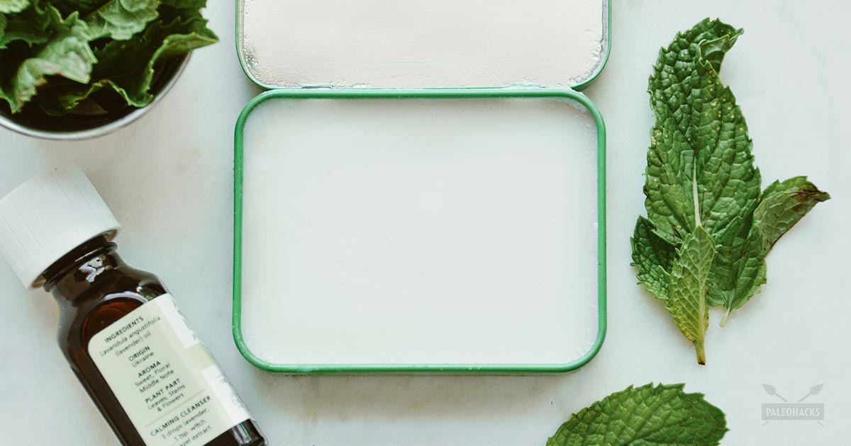 Homemade Headache Salve with Coconut Oil Natural, DIY