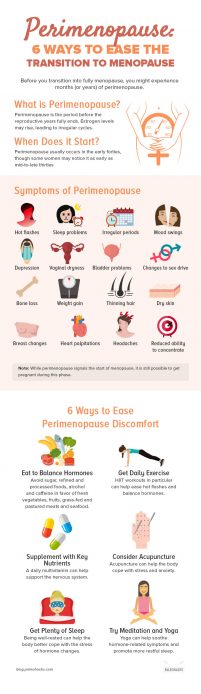 Perimenopause: 6 Ways To Ease The Transition To Menopause